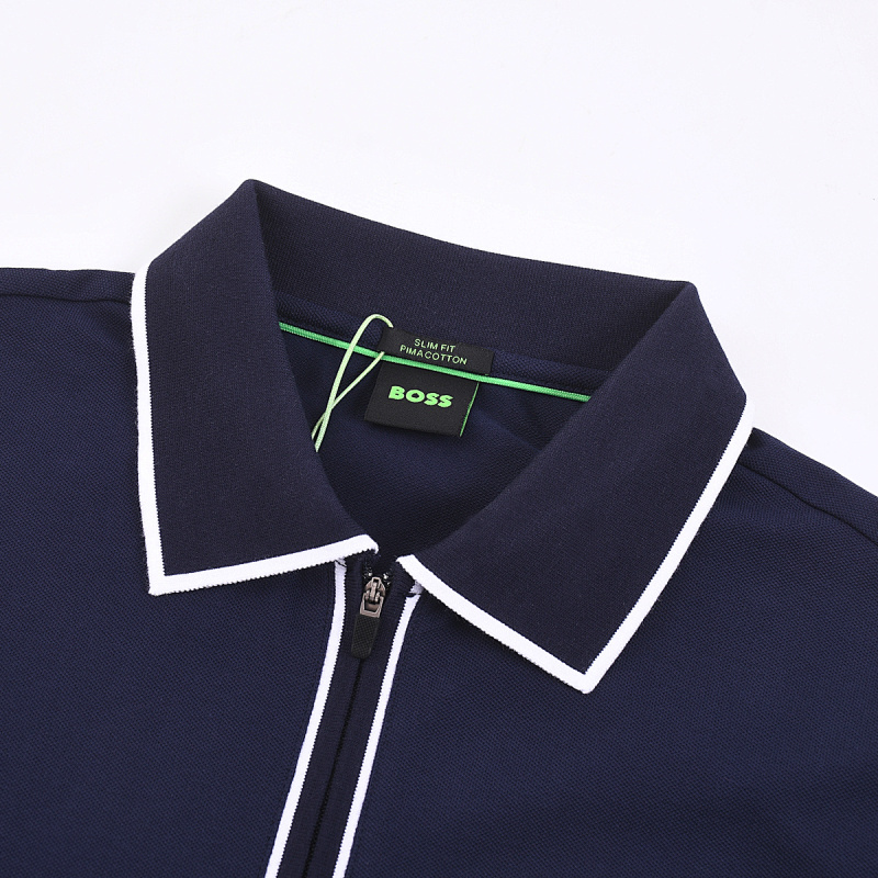 Hugo Boss Stripe-trim polo shirt · A2445 — תמונה 25