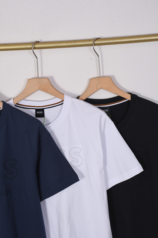 Hugo Boss Equestrian stretch-cotton T-shirt · A3038 — תמונה 38