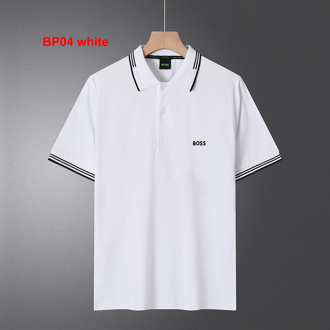 Hugo Boss Stripe-trim polo shirt · A2445 — תמונה 16