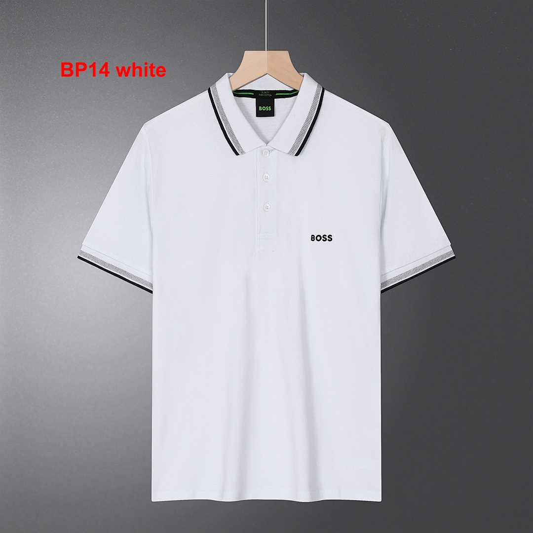 Hugo Boss Stripe-trim polo shirt · A2445 — תמונה 6