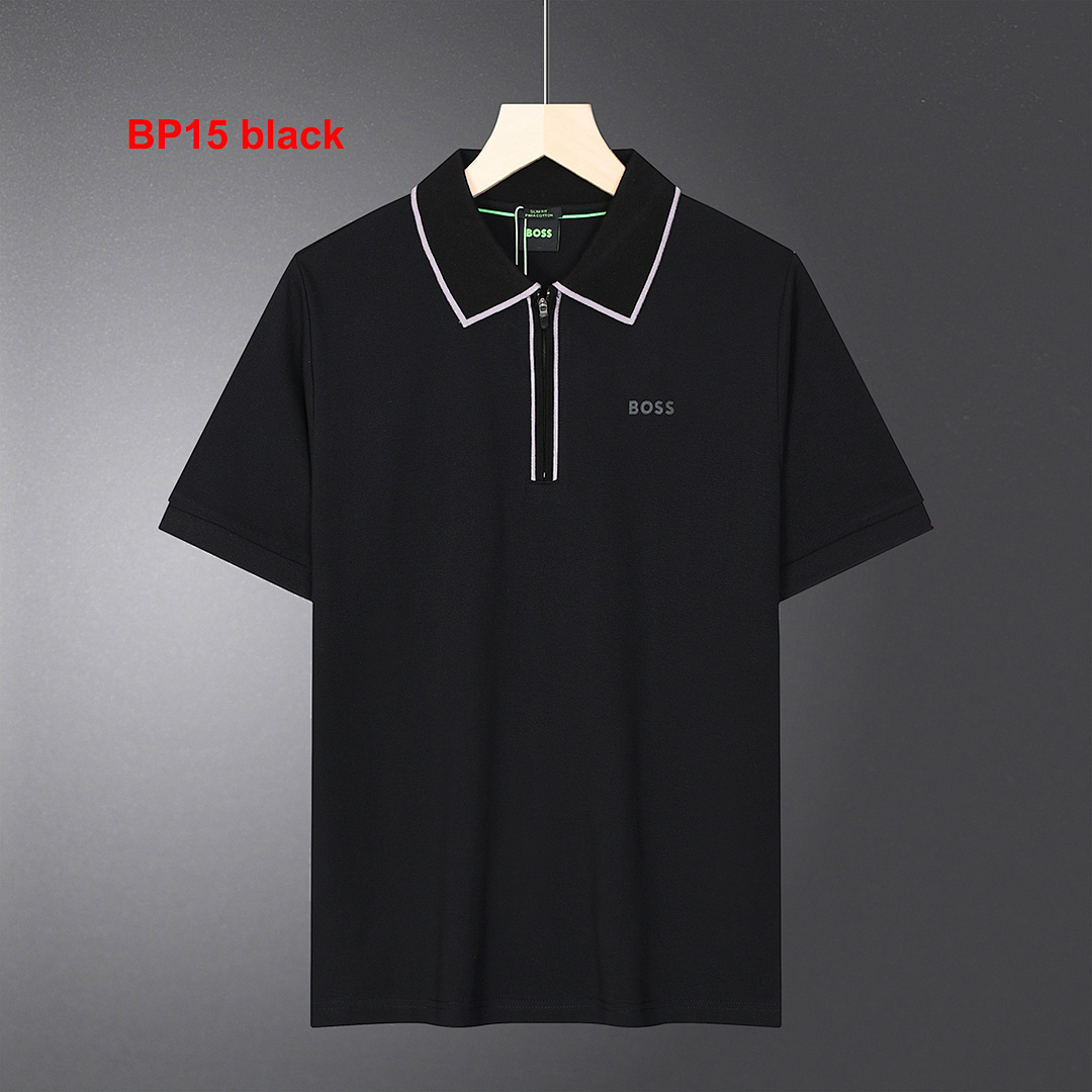 Hugo Boss Stripe-trim polo shirt · A2445 — תמונה 5