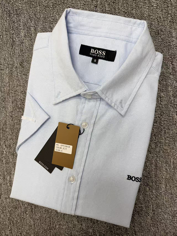 Hugo Boss Regular-fit shirt in dynamic cotton · A3113 — תמונה 19