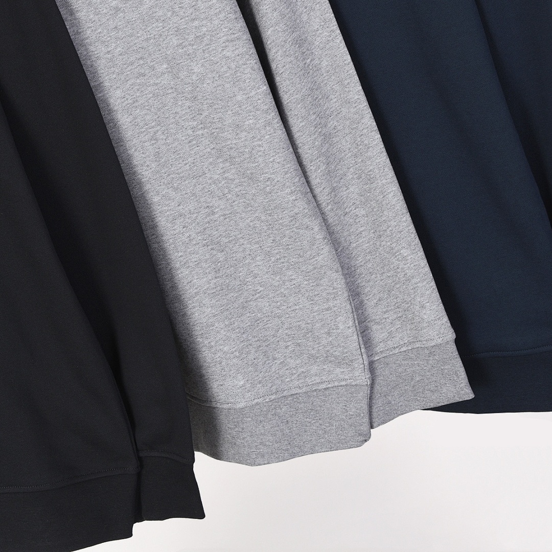 Hugo Boss Cotton-terry sweatshirt with zip collar · A2623 — תמונה 21
