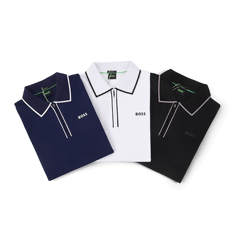 Hugo Boss Stripe-trim polo shirt · A2445 — תמונה 27