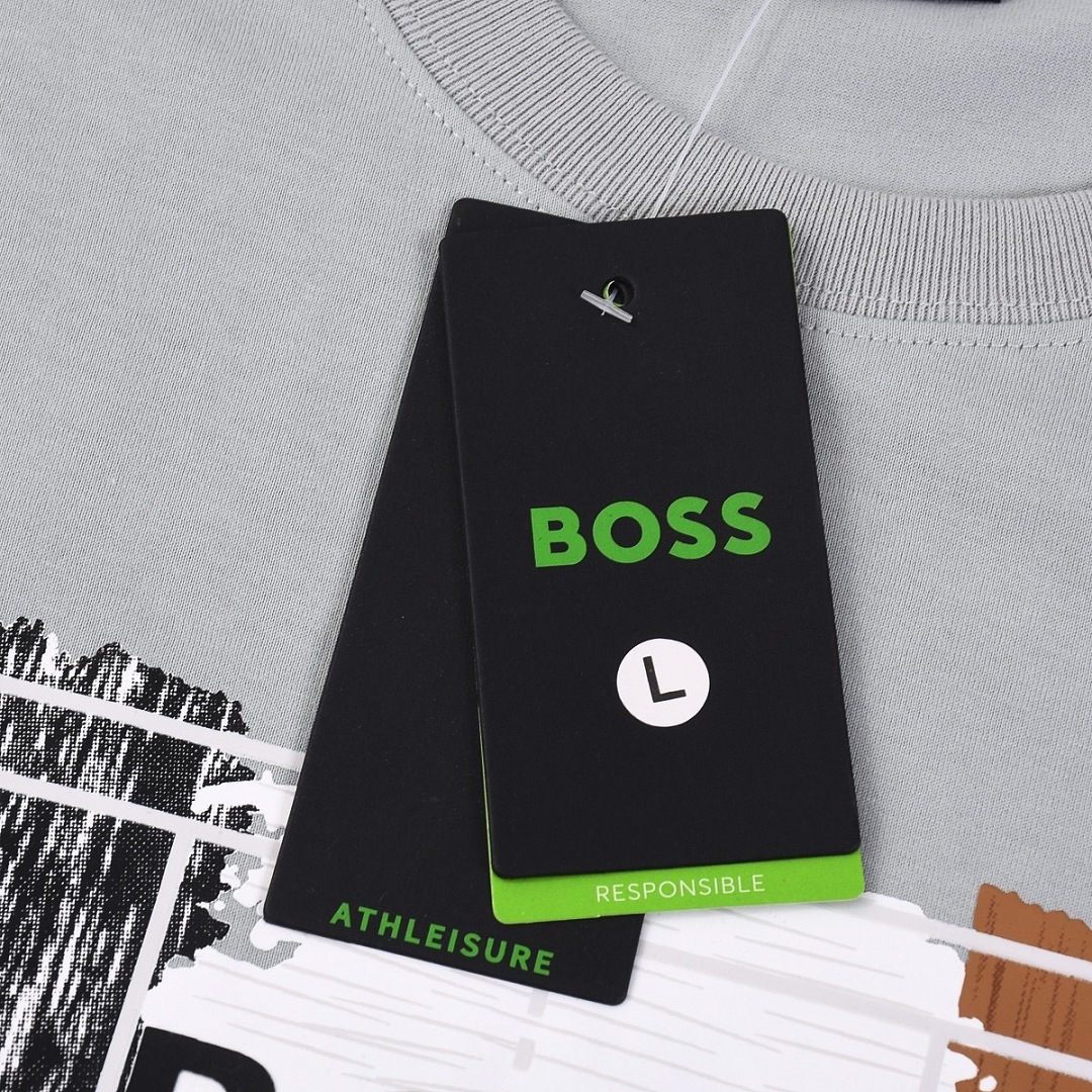 Hugo Boss Logo-artwork T-shirt · A3108 — תמונה 68
