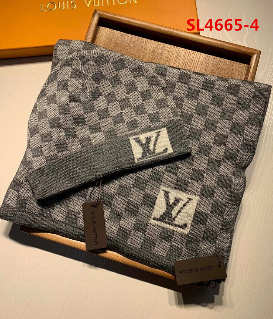 lv SL4665 SCARF +CAP 2PCS