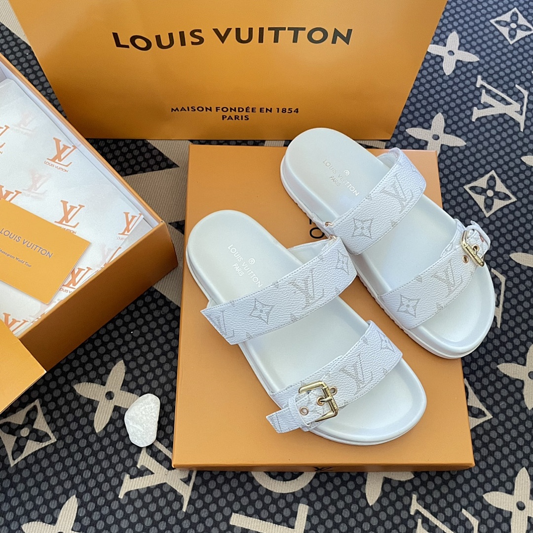 Louis Vuitton Bom Dia Flat Comfort Mule · 3410 — תמונה 17