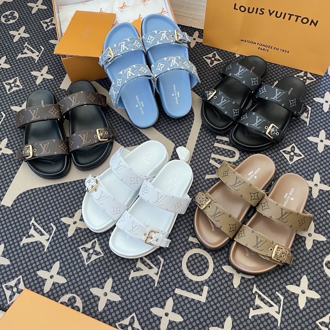 Louis Vuitton Bom Dia Flat Comfort Mule · 3410