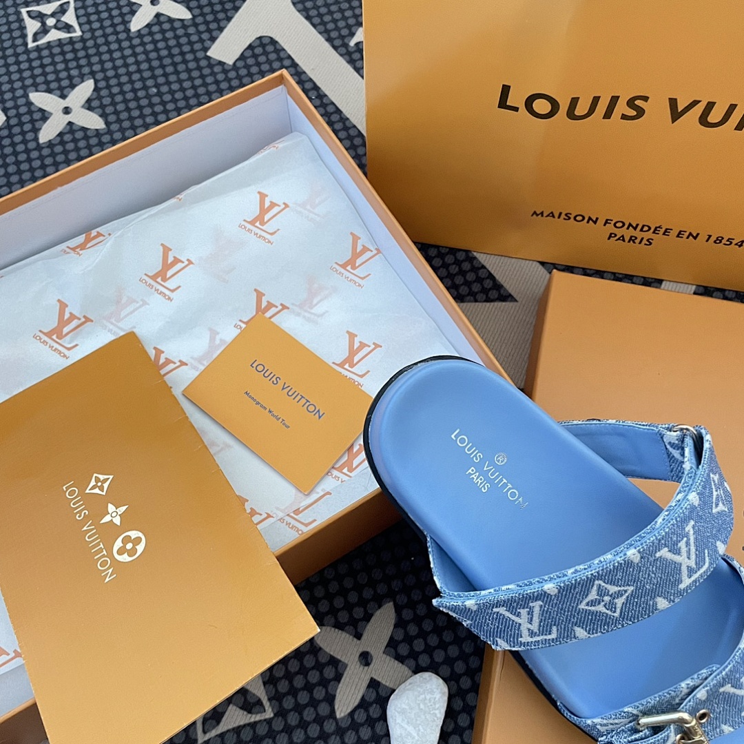 Louis Vuitton Bom Dia Flat Comfort Mule · 3410 — תמונה 19