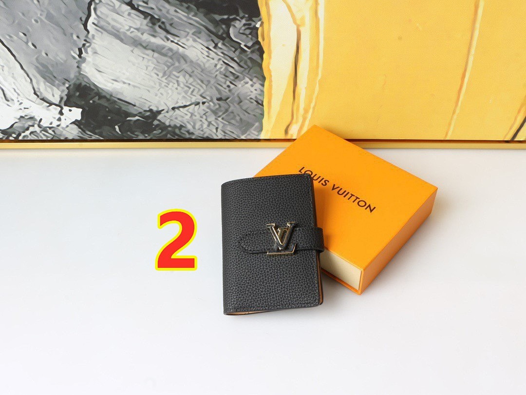 Louis Vuitton Capucines Vertical Compact Wallet · 5854 — תמונה 2