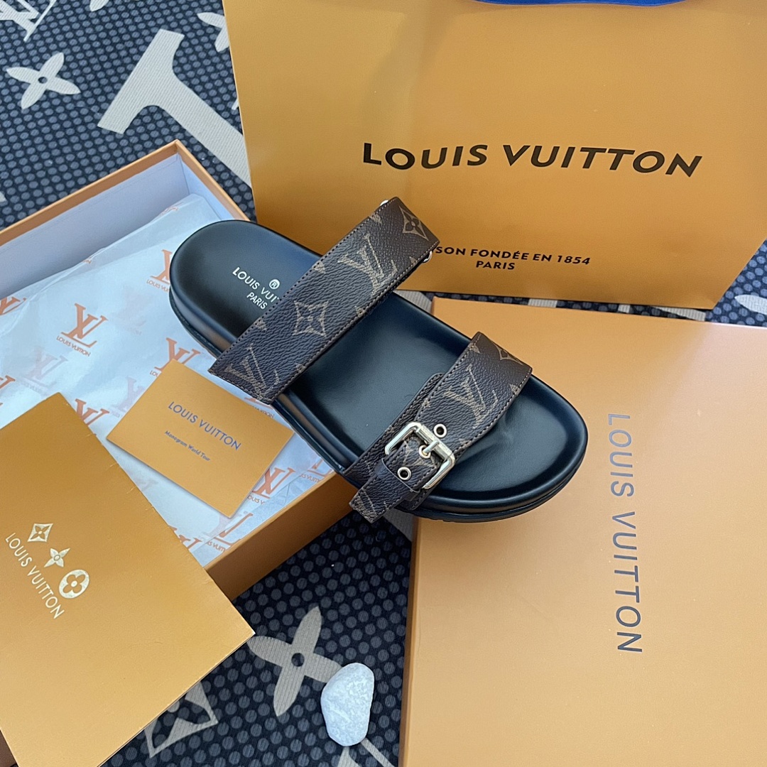 Louis Vuitton Bom Dia Flat Comfort Mule · 3410 — תמונה 28