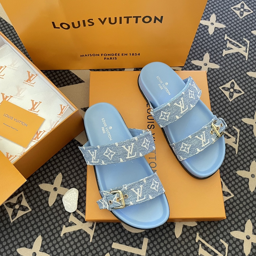 Louis Vuitton Bom Dia Flat Comfort Mule · 3410 — תמונה 25