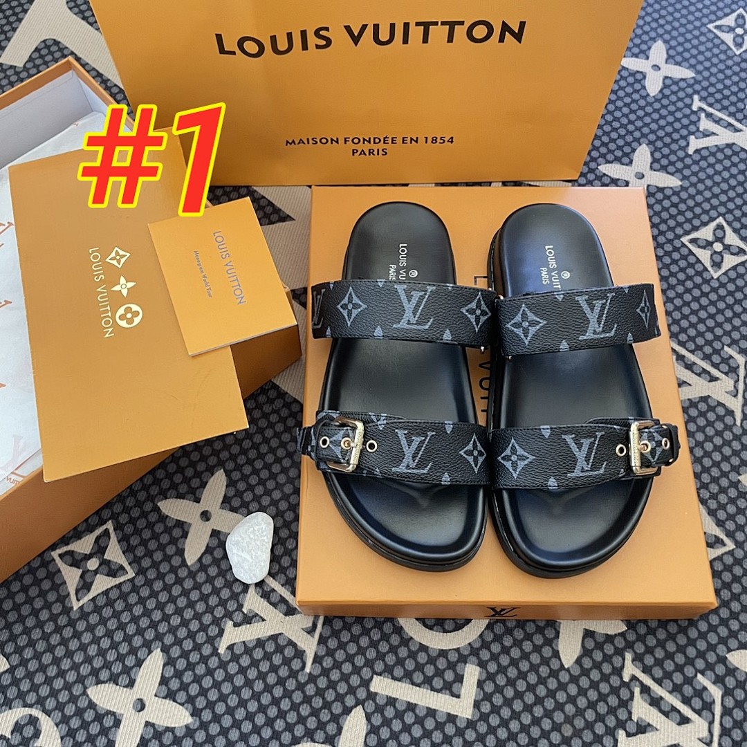 Louis Vuitton Bom Dia Flat Comfort Mule · 3410 — תמונה 5