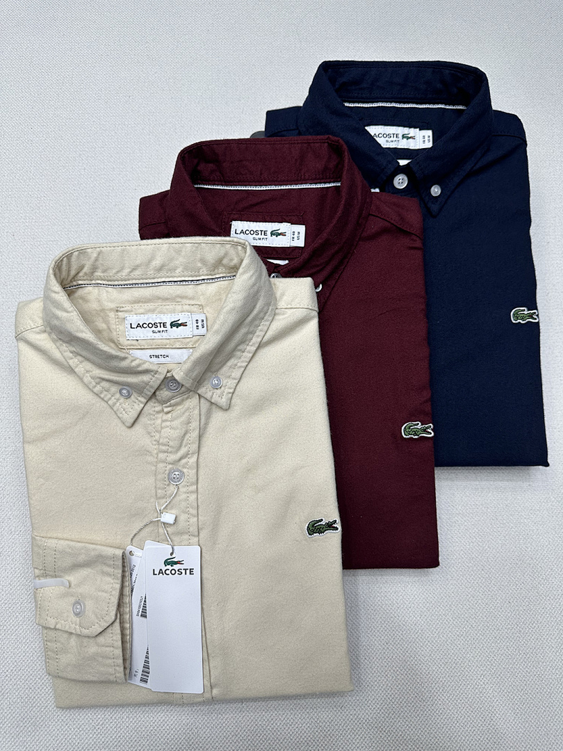 Lacoste — חולצה מכופתרת · A1793 — תמונה 34