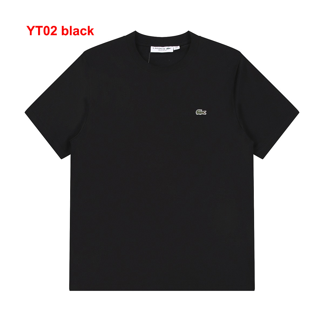 Lacoste Stripe Neck T-Shirt · A3050 — תמונה 26