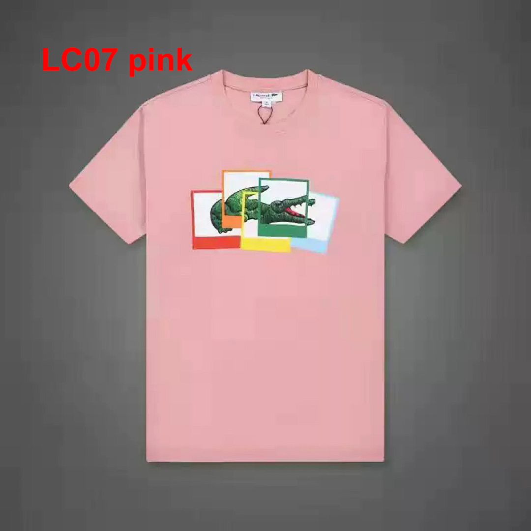 Lacoste Signature Print Cotton T-shirt · A2305 — תמונה 19