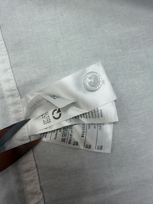 Lacoste Regular Fit Short Sleeve Oxford · A3150 — תמונה 7