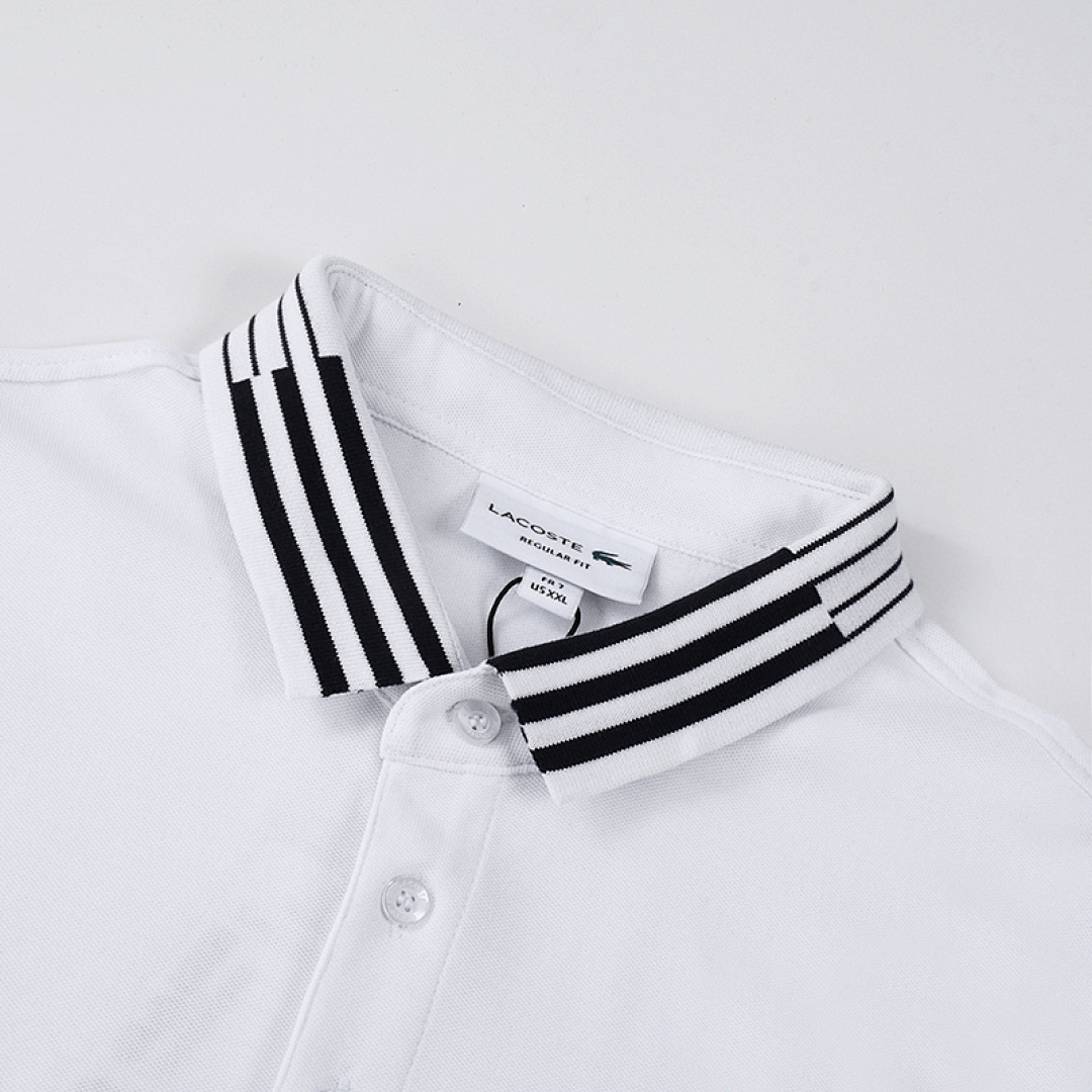 Lacoste Classic Fit Stripe Collar Polo · A1598 — תמונה 41