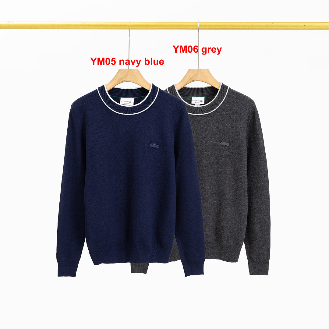 Lacoste Men's Crew Neck Cotton Sweater · A3472 — תמונה 38