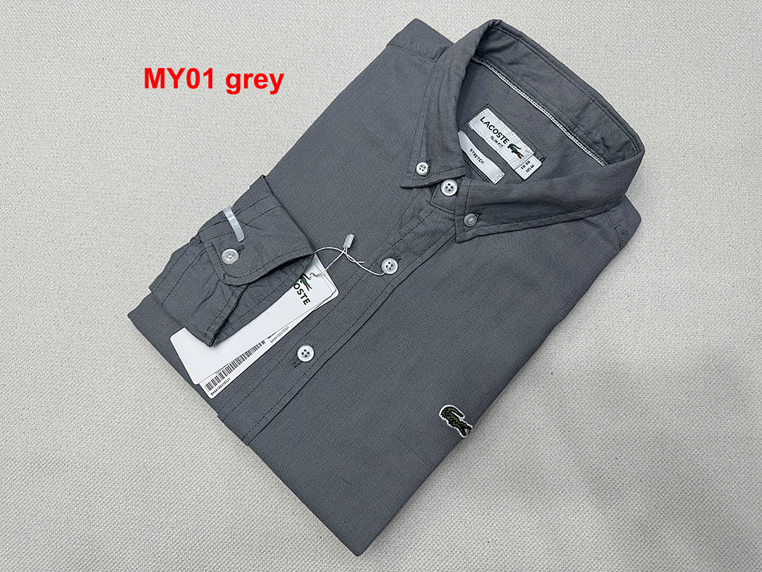 Lacoste Regular Fit Oxford Shirt · A2253 — תמונה 9