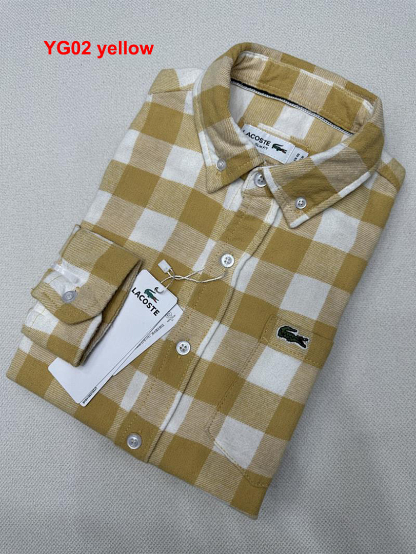 Lacoste Regular Fit Plaid Flannel Shirt · A2860 — תמונה 3