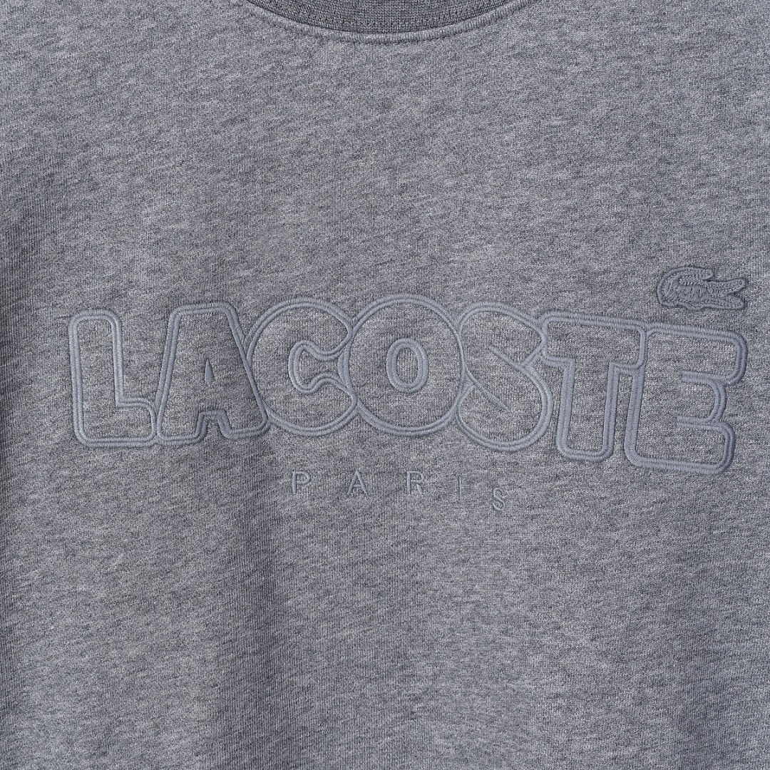 Lacoste Embossed Fleece Sweatshirt · A3306 — תמונה 35