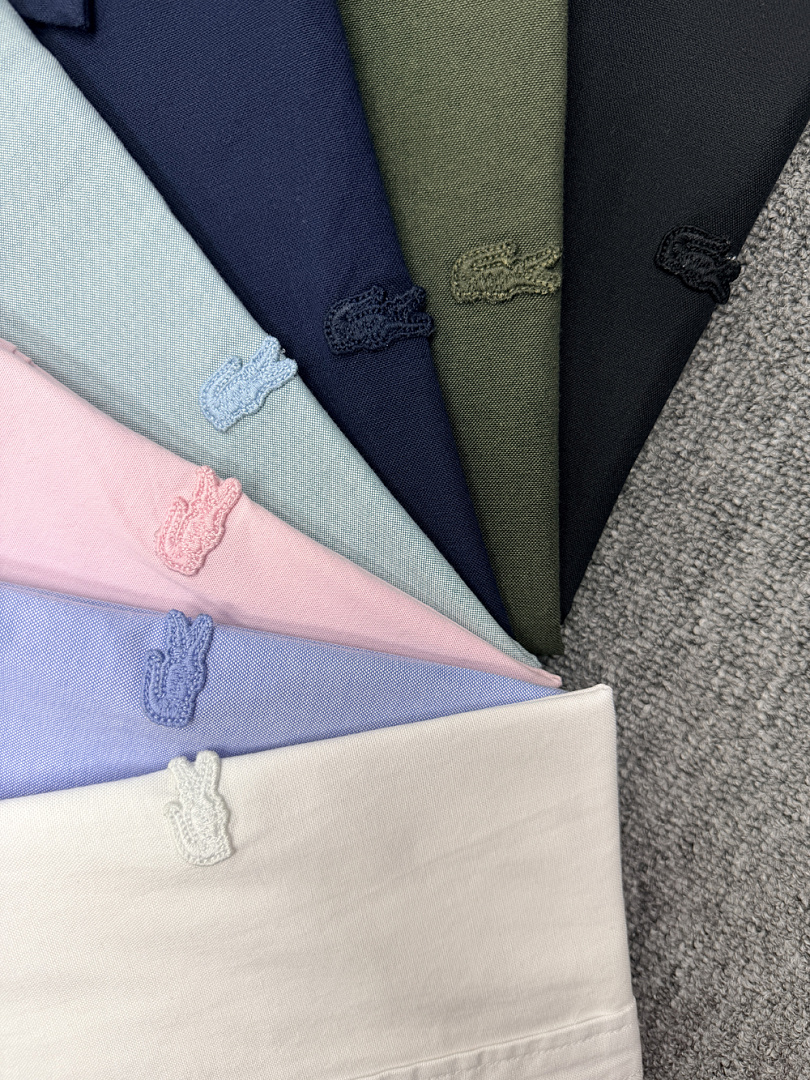 Lacoste Regular Fit Short Sleeve Oxford · A3150 — תמונה 36