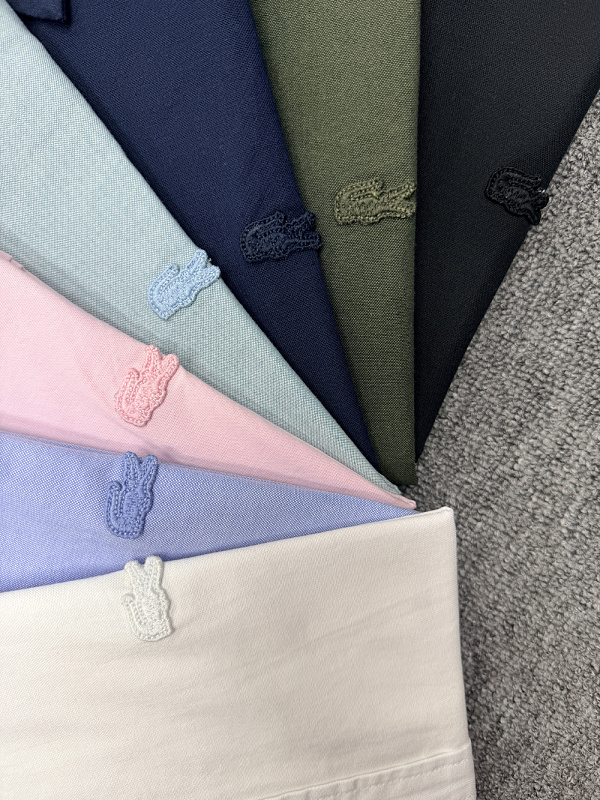 Lacoste Regular Fit Short Sleeve Oxford · A3150 — תמונה 37