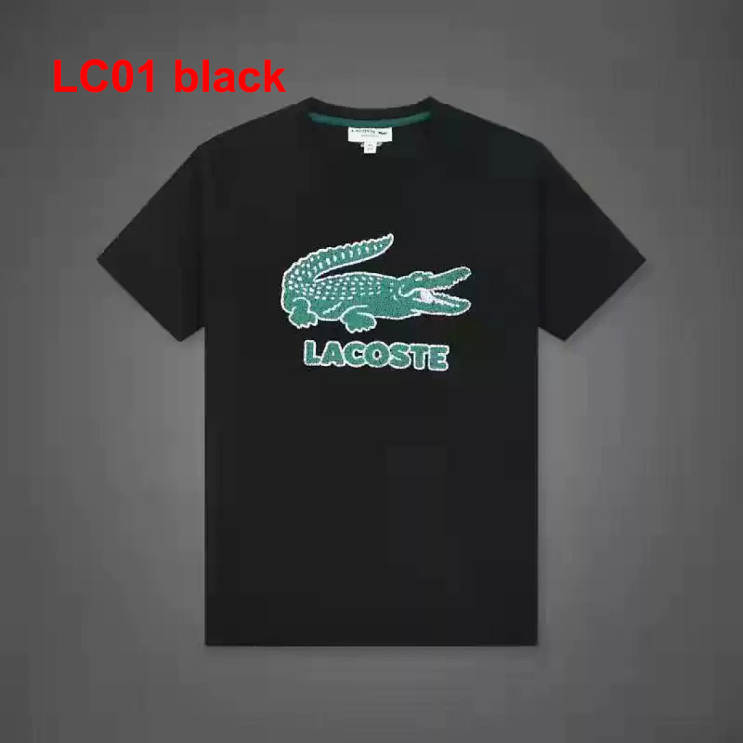 Lacoste Signature Print Cotton T-shirt · A2305 — תמונה 25