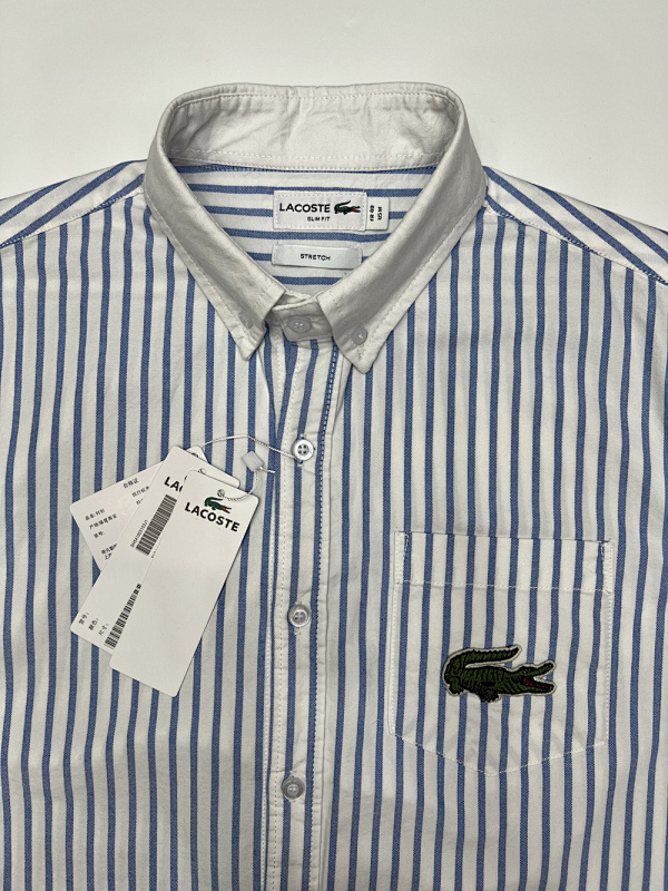 Lacoste Regular Fit Striped Oxford Shirt · A2310 — תמונה 15