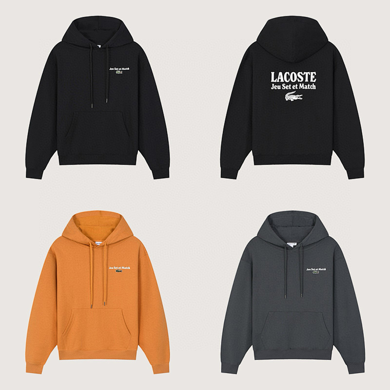 Lacoste Oversized Fleece Hoodie · A2644 — תמונה 39