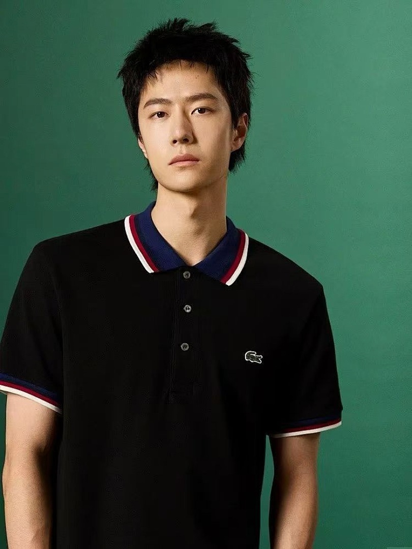Lacoste Regular Fit Contrast Collar Polo · A2983