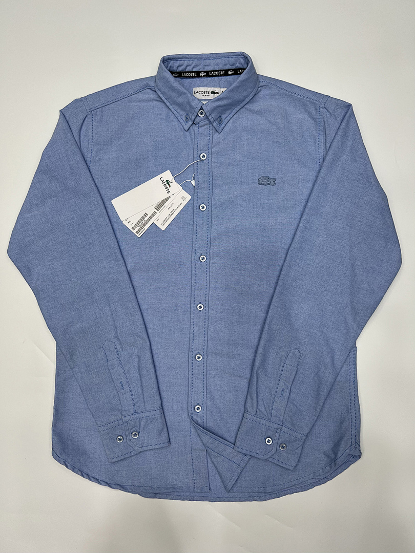 Lacoste Regular Fit Oxford Cotton Shirt · A2204 — תמונה 24