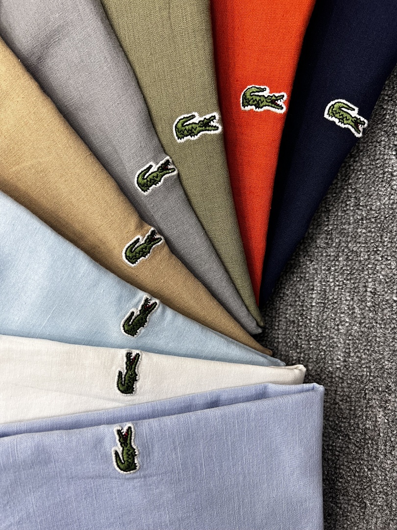Lacoste Regular Fit Linen Shirt · A2922 — תמונה 11
