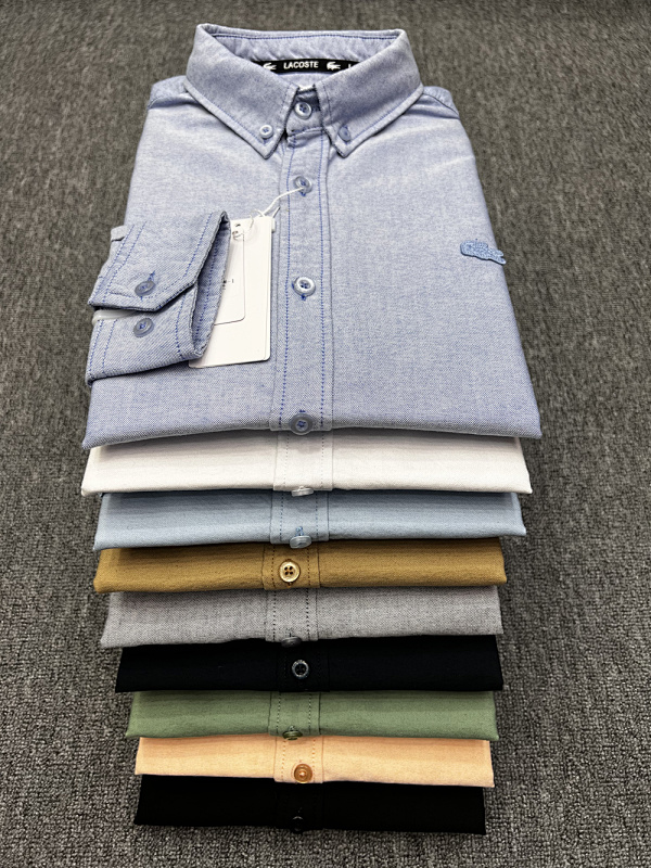Lacoste Regular Fit Oxford Cotton Shirt · A2204 — תמונה 33