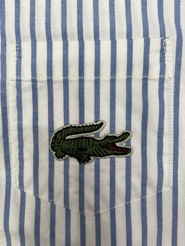 Lacoste Regular Fit Striped Oxford Shirt · A2310 — תמונה 11