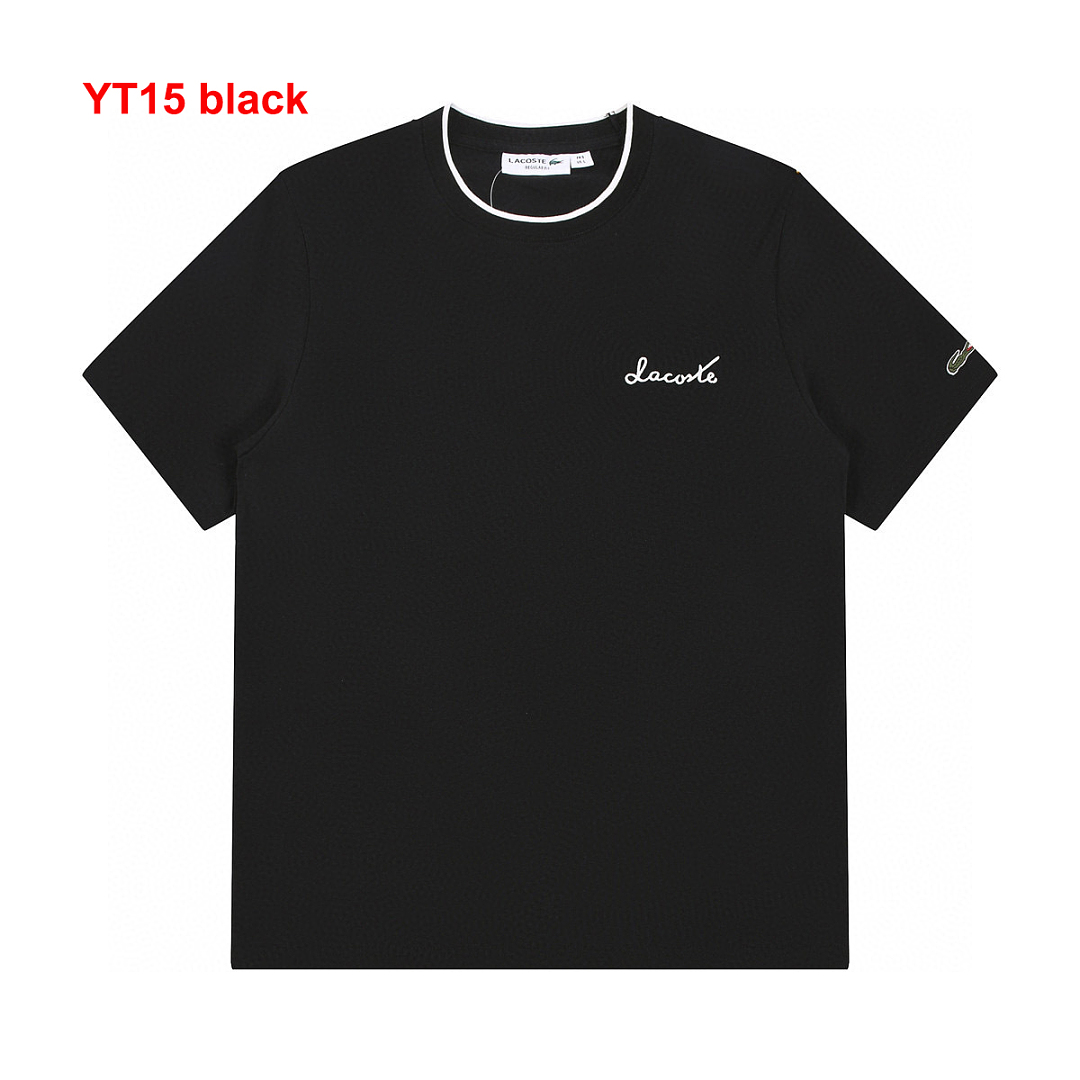Lacoste Stripe Neck T-Shirt · A3050 — תמונה 13