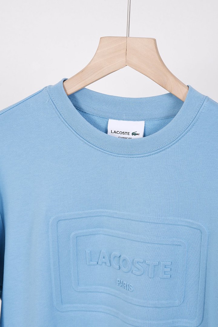 Lacoste Embossed Fleece Sweatshirt · A3306 — תמונה 69