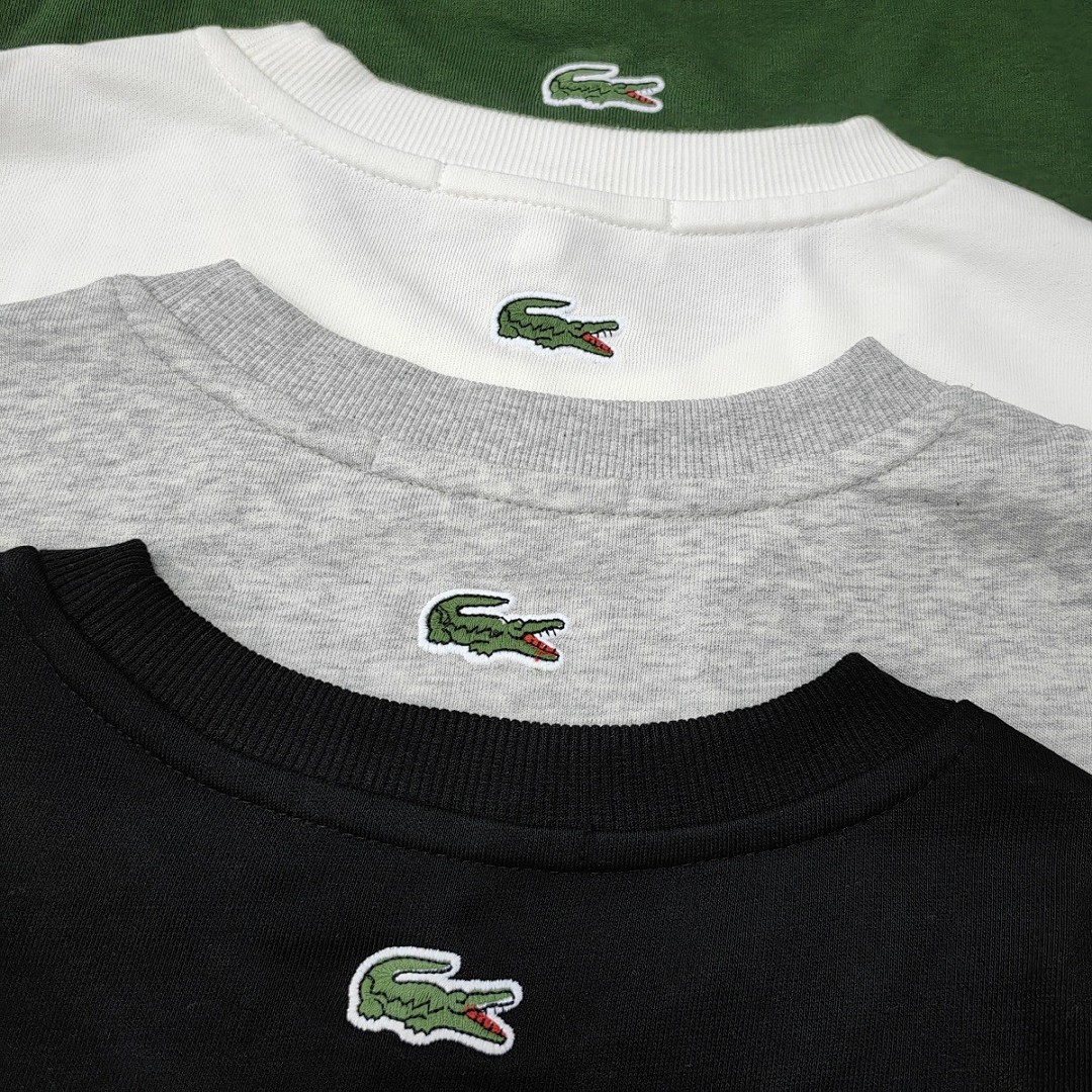 Lacoste Classic Fit Printed Crew Neck · A2093 — תמונה 8