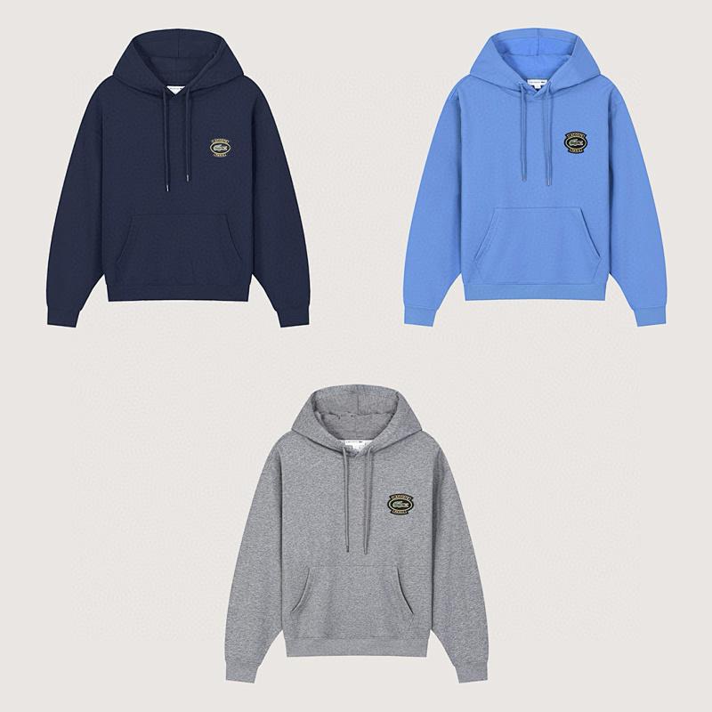 Lacoste Oversized Fleece Hoodie · A2644 — תמונה 27