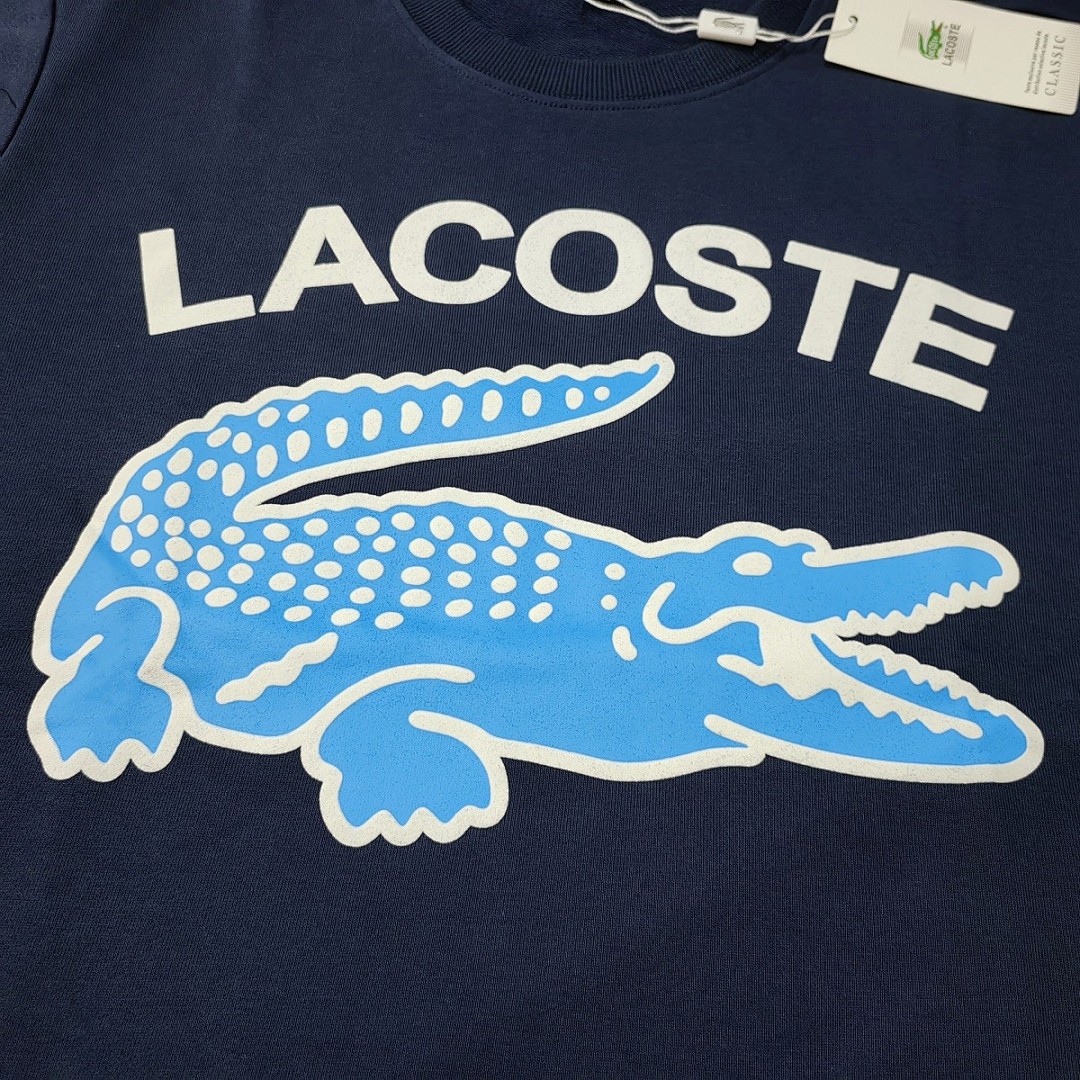 Lacoste Classic Fit Printed Crew Neck · A2093 — תמונה 10