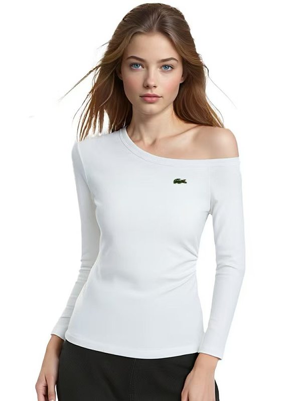 Lacoste Women's Slim Fit Ribbed Cotton · A3115
