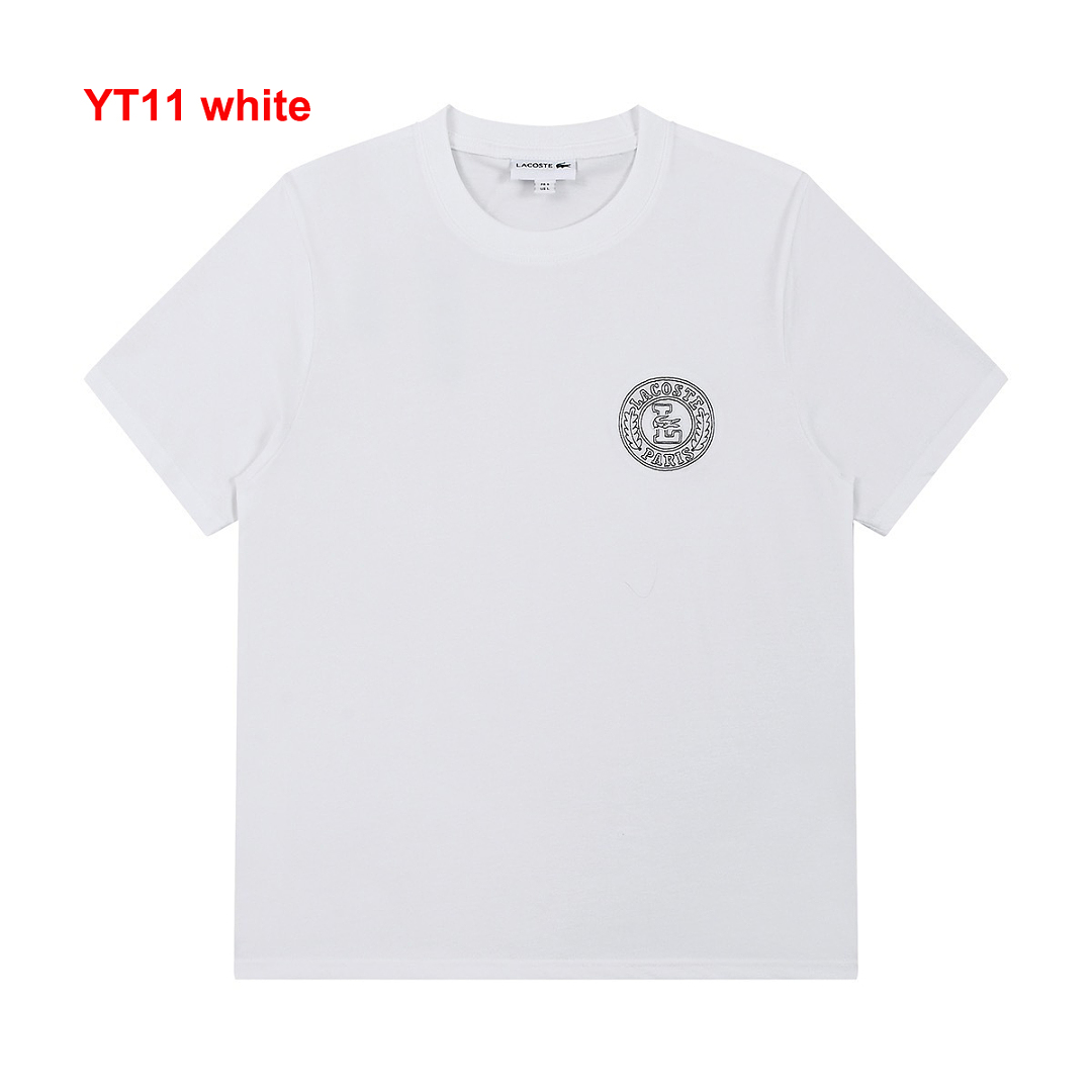 Lacoste Stripe Neck T-Shirt · A3050 — תמונה 17