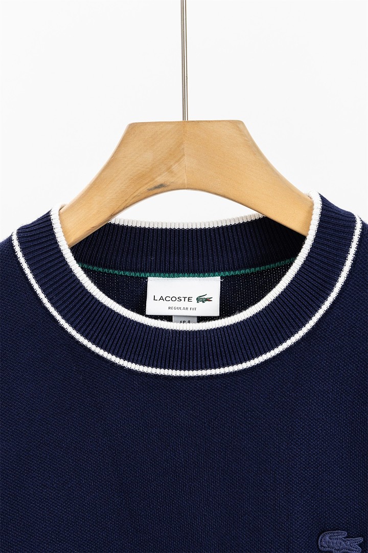 Lacoste Men's Crew Neck Cotton Sweater · A3472 — תמונה 13