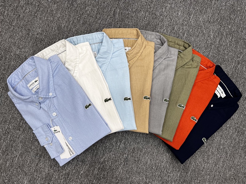 Lacoste Regular Fit Linen Shirt · A2922 — תמונה 14