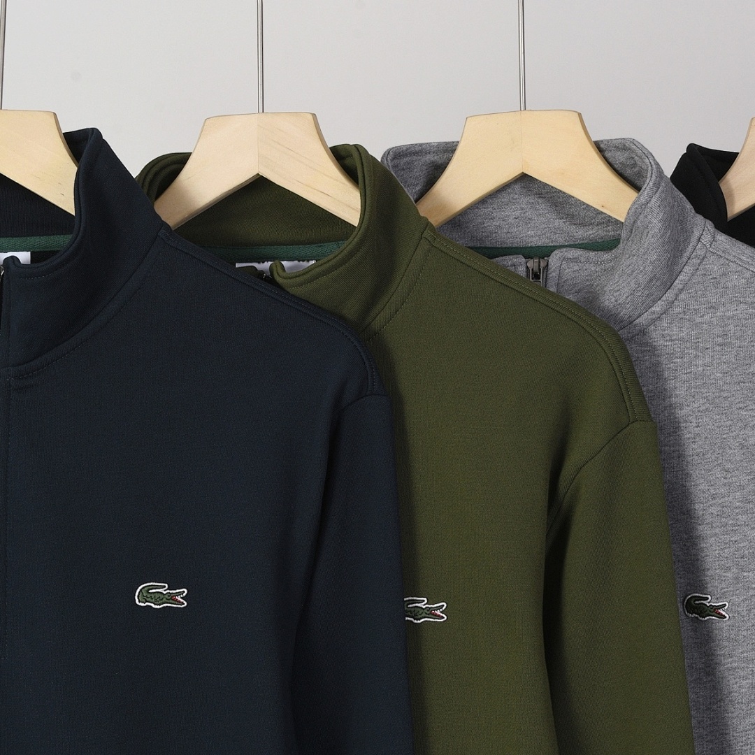 Lacoste Zip-Up High-Neck Sweatshirt · A2818 — תמונה 29