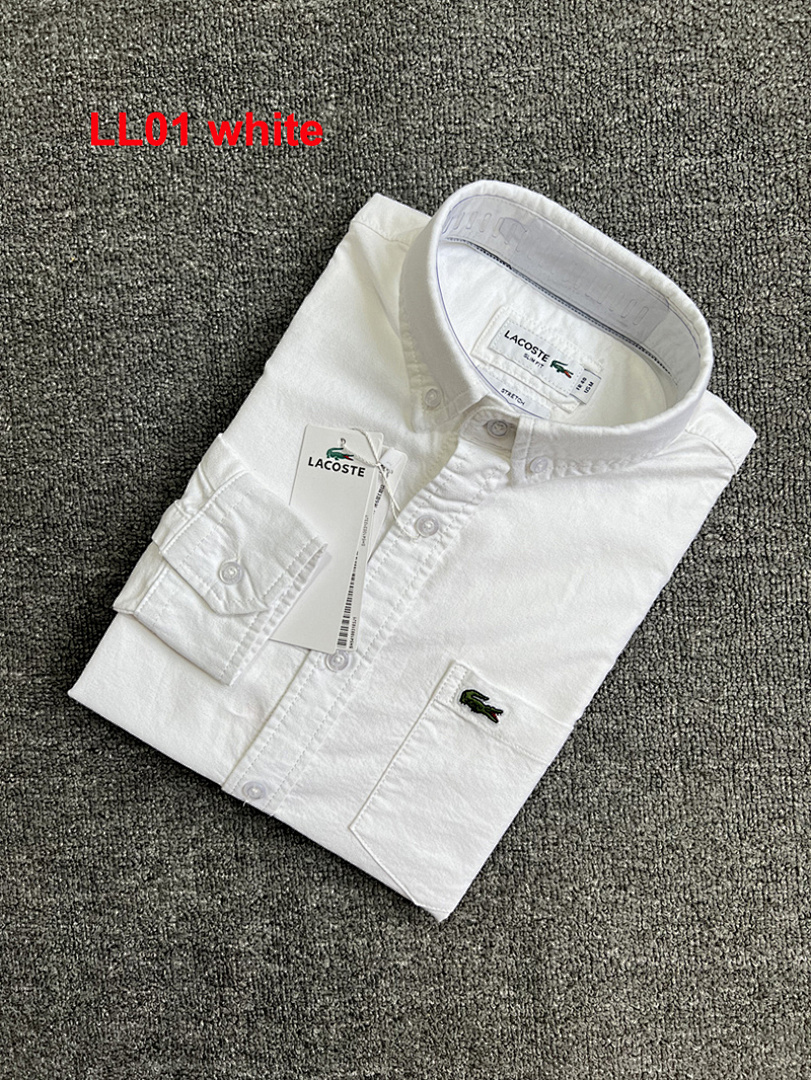 Lacoste Men's Regular Fit Oxford Shirt · A492 — תמונה 12