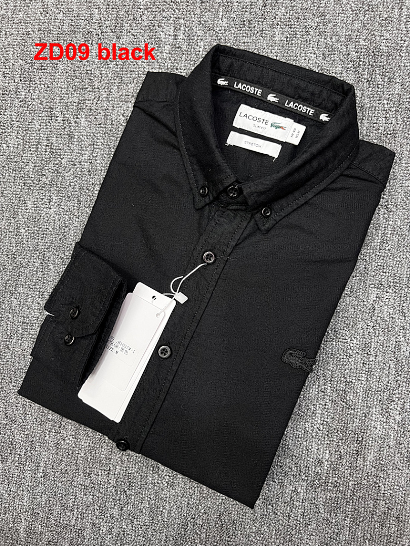 Lacoste Regular Fit Oxford Cotton Shirt · A2204 — תמונה 4