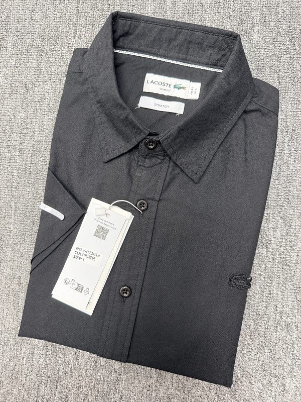 Lacoste Regular Fit Short Sleeve Oxford · A3150 — תמונה 27