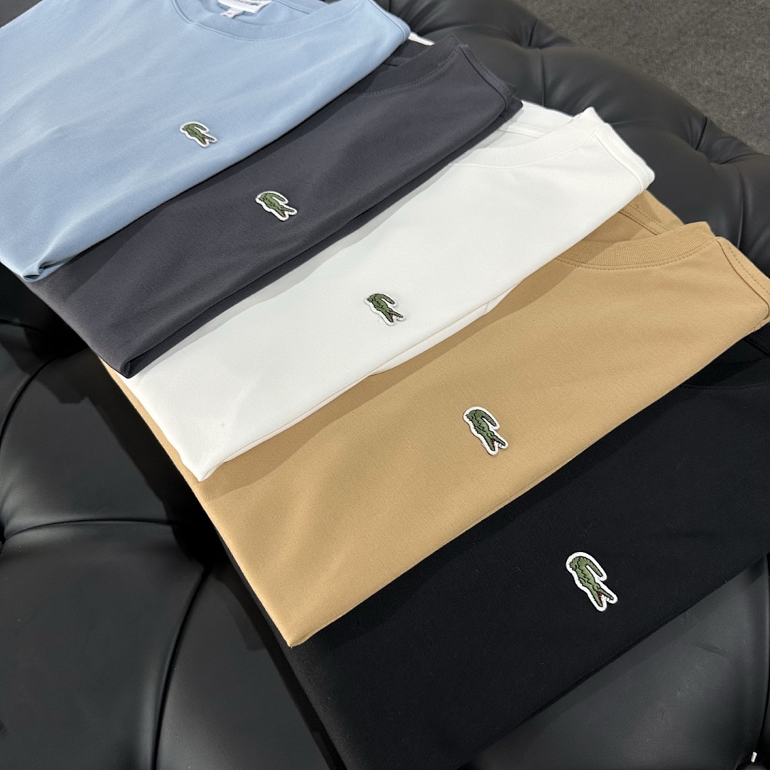 Lacoste Men's Cotton T-Shirt · A2484 — תמונה 3